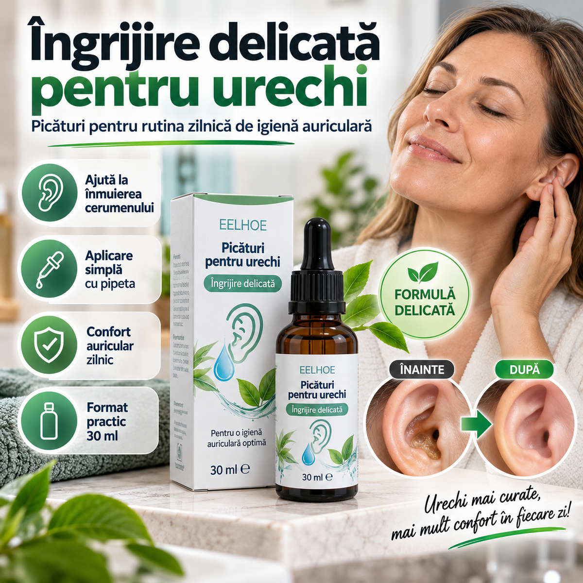 👂 Picături Pentru Urechi TiniDrop™