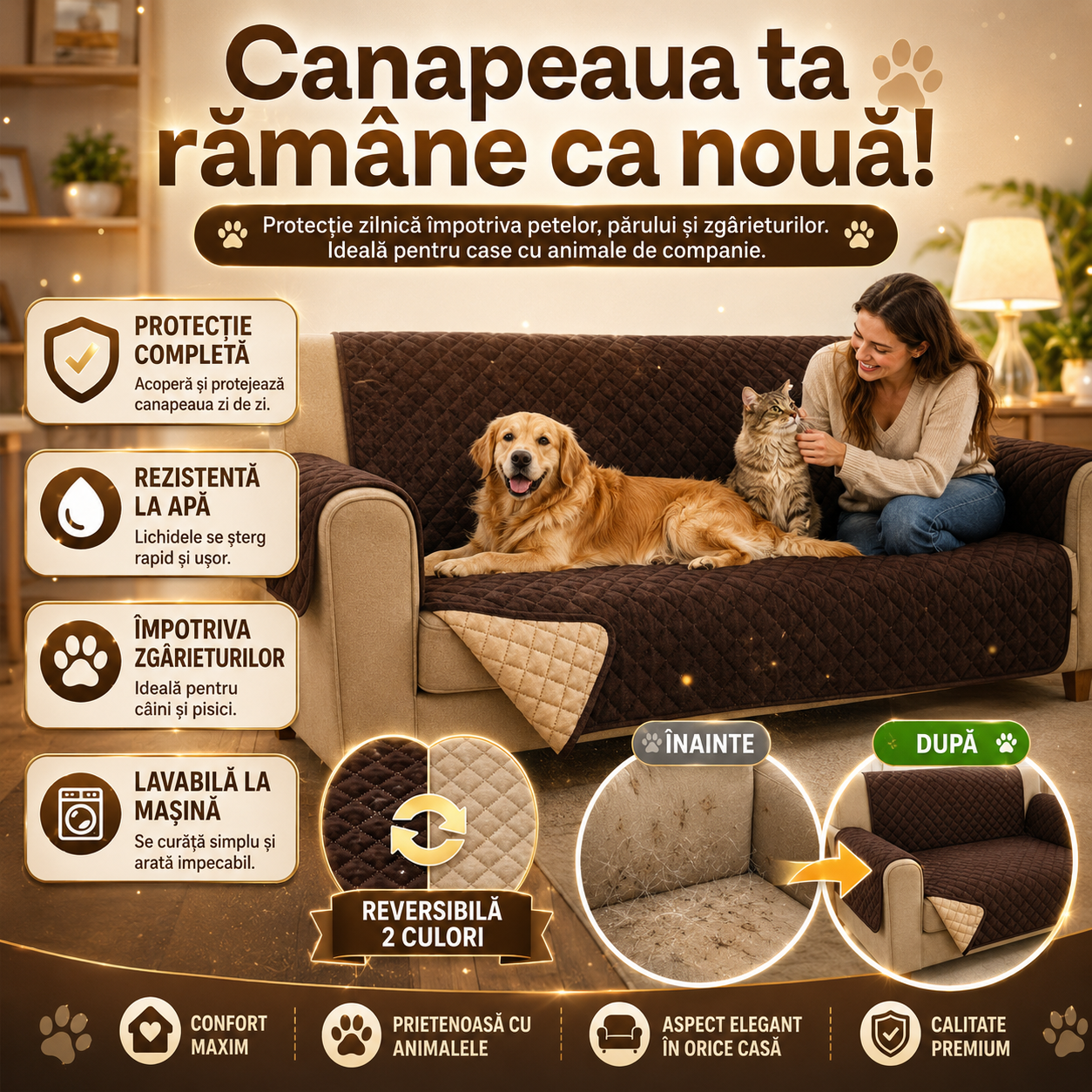 Husa Canapea SofaGuard™