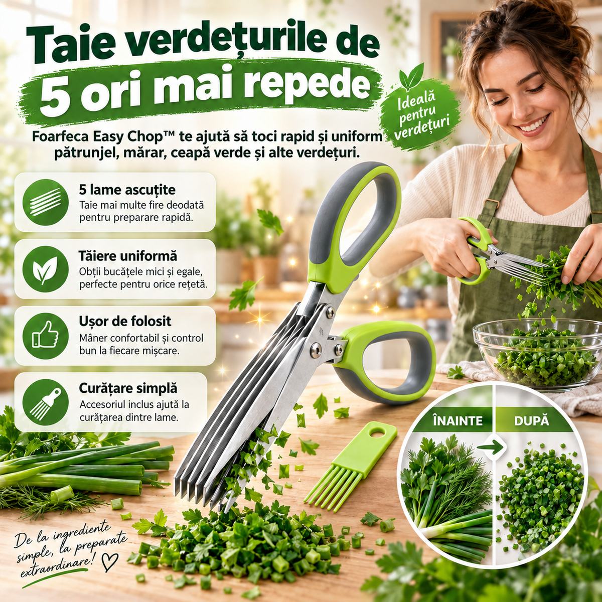 ✂️ Foarfecă pentru Legume EasyChop™