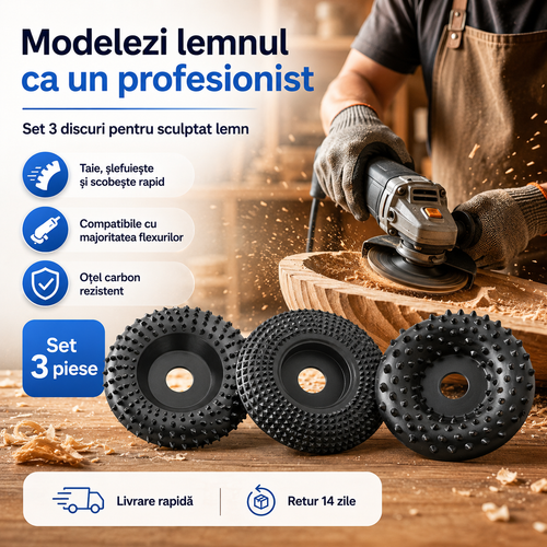Set discuri WoodDisc™