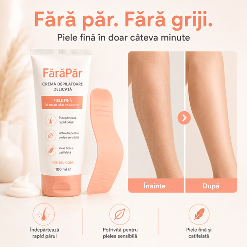 Crema Depilatoare FărăPar™Main StoreMain StoreCrema Depilatoare FărăPar™