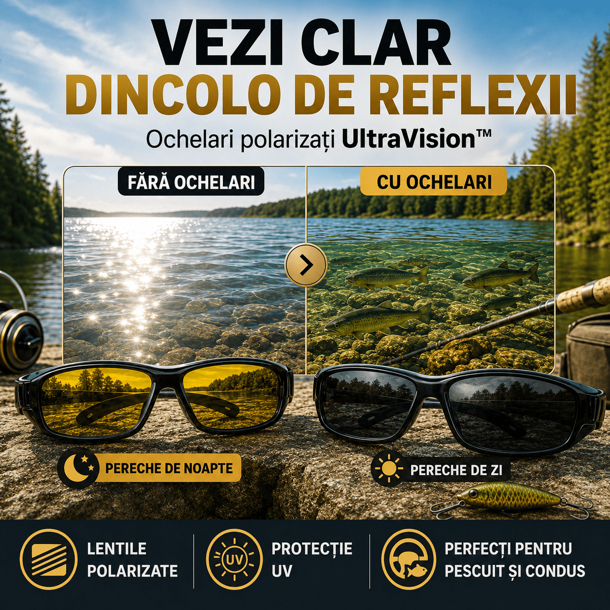 Ochelari polarizați UltraVision™Main StoreMain StoreWYW-015Ochelari polarizați UltraVision™