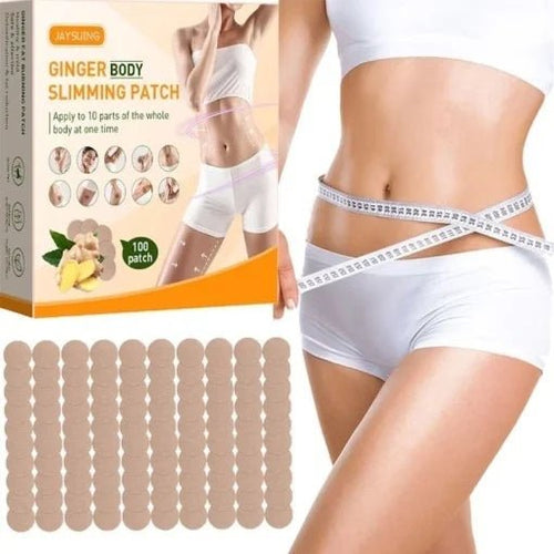 Pachet Plasturi Slabire Corp cu Ghimbir